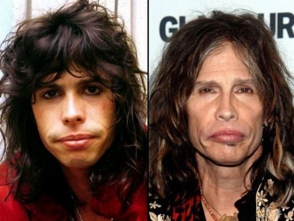 steven-tyler-rock stars then and now