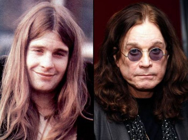 ozzy-osbourne-rock stars then and now