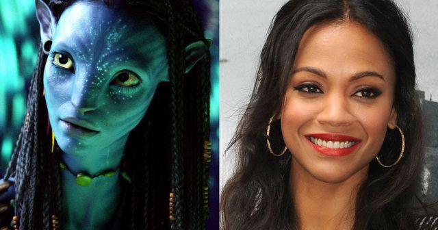 Zoe Saldana como Neytiri em Avatar