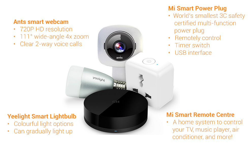 Produtos Smart Home Xiaomi