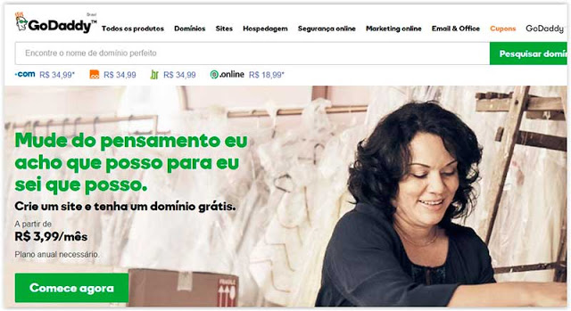 Melhores Sites para Registrar Dominio