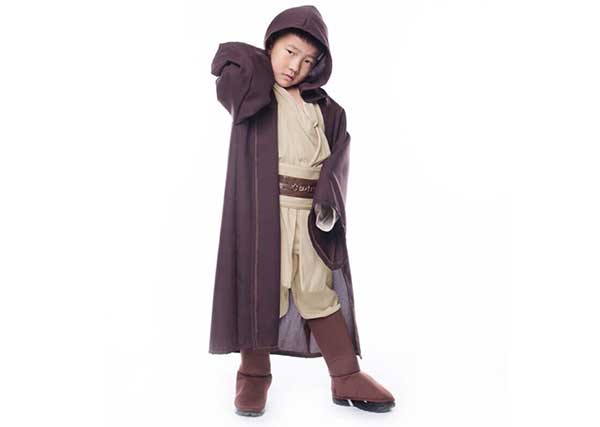 Cosplay Jedi infantil 