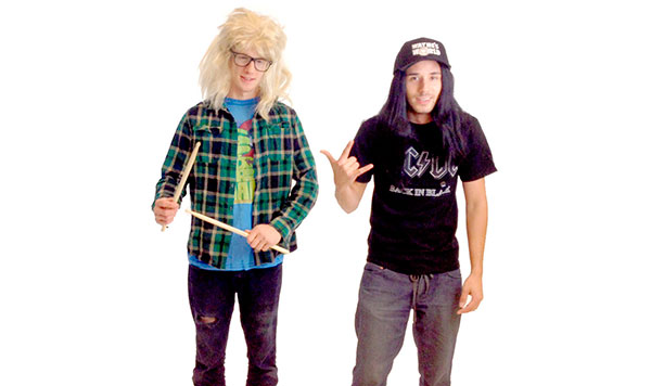 cosplay do filme: Quanto mais idiota melhor Wayne's World